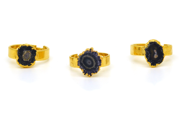 Amethyst Stalactite Ring