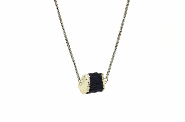 Pamela Black Tourmaline Necklace