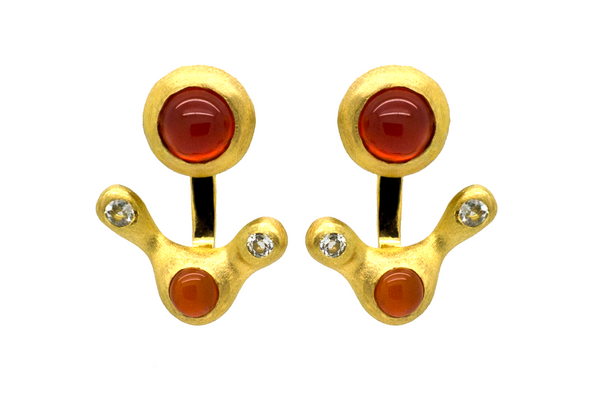 Ursa Carnelian Earrings
