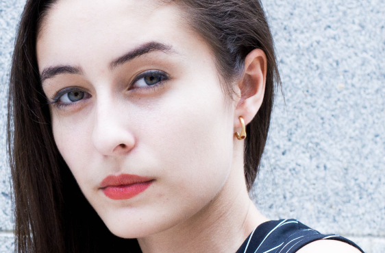 Carnelian Hoop Earrings