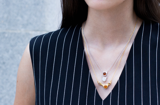 Rachel Carnelian Necklace