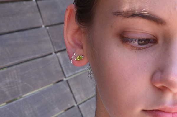 Adele Peridot Earrings