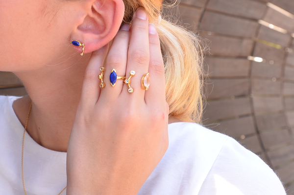 Danielle Lapis Lazuli Ring