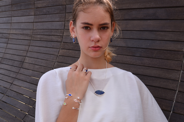 Edith Rose Quartz Cuff