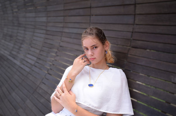 Germaine Lapis Lazuli Necklace
