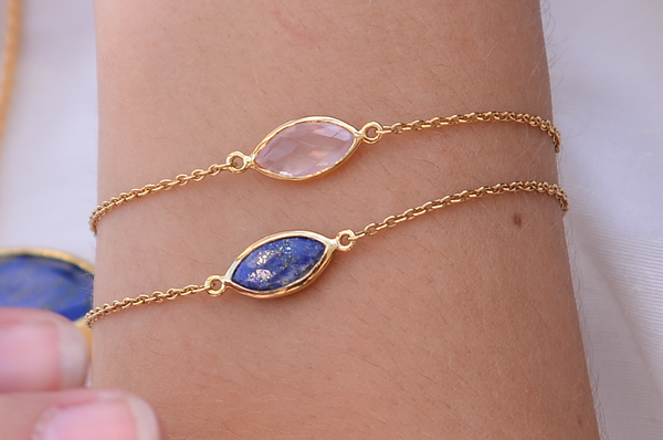 Felicia Lapis Lazuli Bracelet