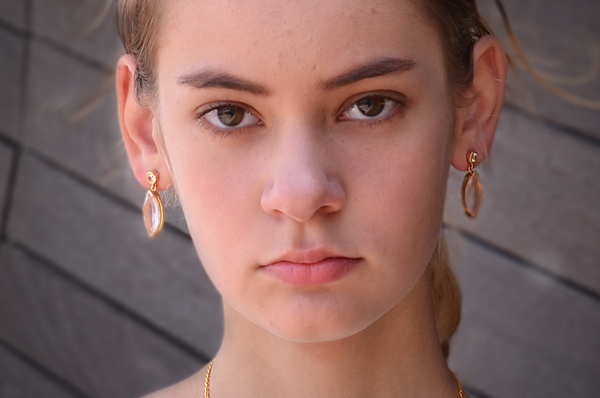 Barbara Rose Quartz Earrings