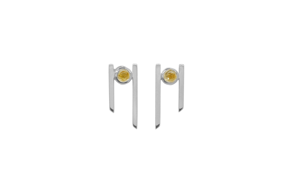 Iris Rutilated Quartz Earring