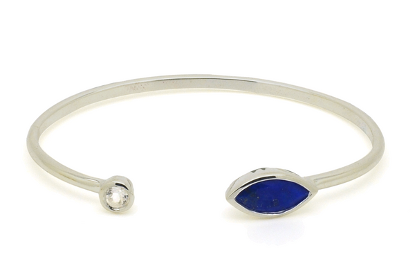 Edith Lapis Lazuli Cuff