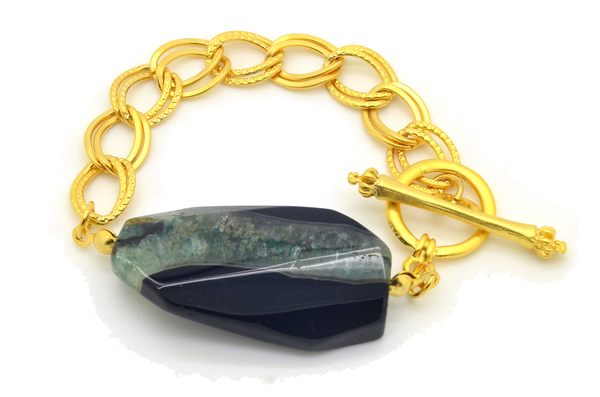 Green Agate Bracelet