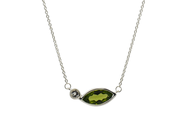 Heidi Peridot Necklace