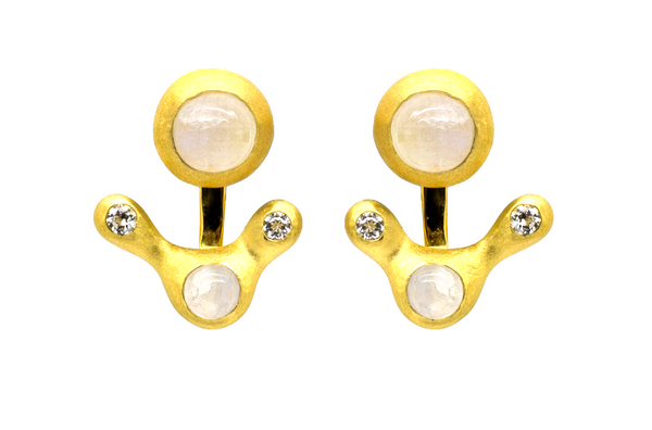 Ursa Moonstone Earrings