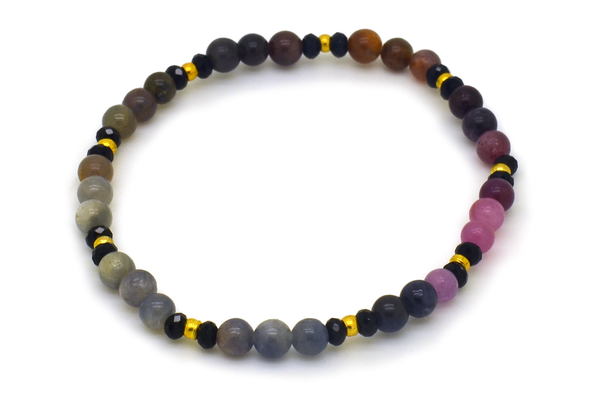 Ombre Sapphire & Ruby Bracelet