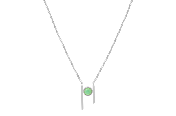 Helen Aqua Chalcedony Necklace