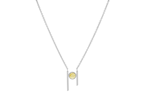 Helen Rutilated Quartz Necklace