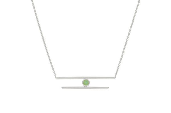 Grace Aqua Chalcedony Necklace