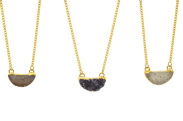 Odessa Druzy Necklace