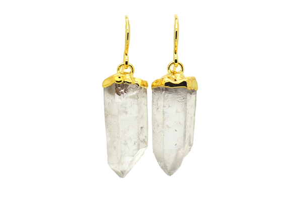 Maddy Lemurian Quartz Earrings