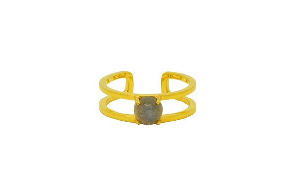 Eda Labradorite Ring