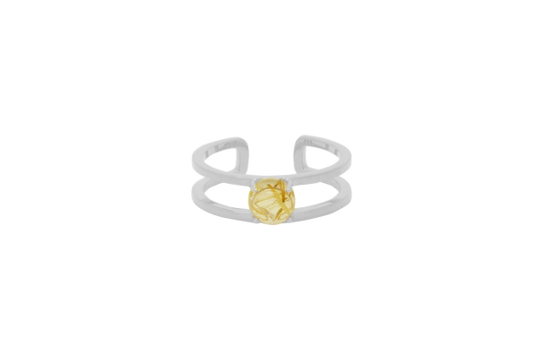 Eda Rutilated Quartz Ring