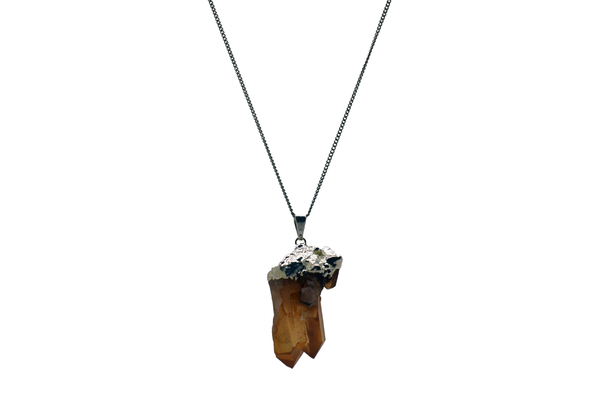 Tangerine Quartz Necklace