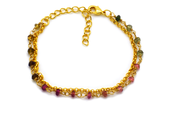 Ombre Tourmaline Bracelet