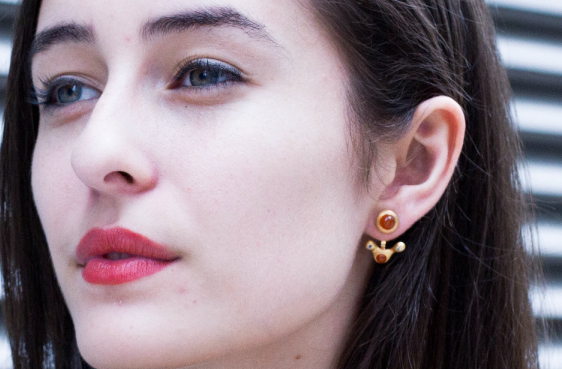 Ursa Moonstone Earrings