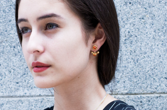 Ursa Carnelian Earrings